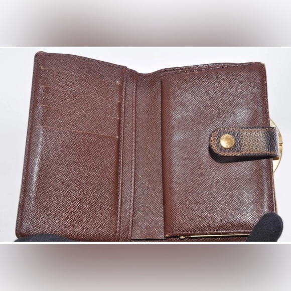 Louis Vuitton Damier Ebene French Purse Wallet EUC - Picture 7 of 12